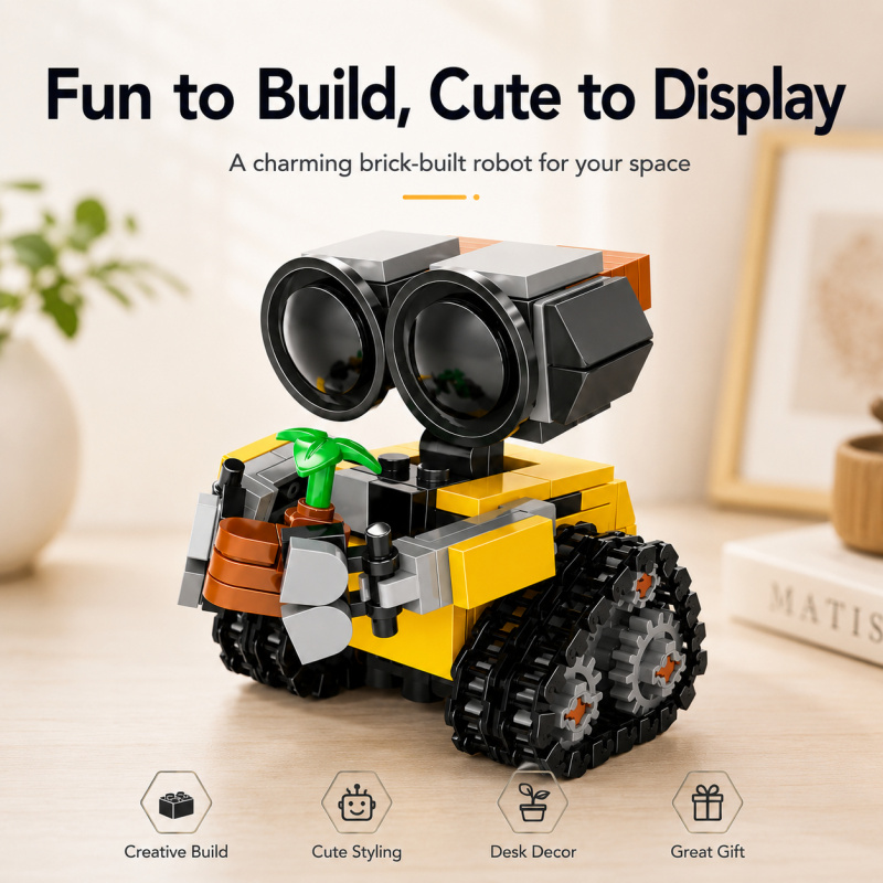 Lego Set Technic - Mini Robot Building Blocks Set, Cute