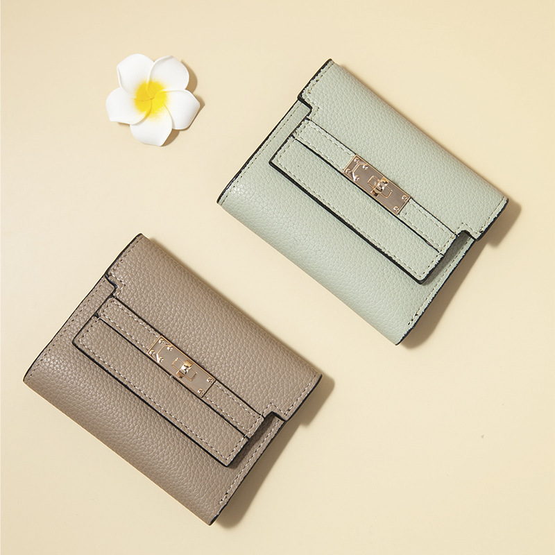 Card Top Loader - Large Capacity Women'S Short Card Wallet