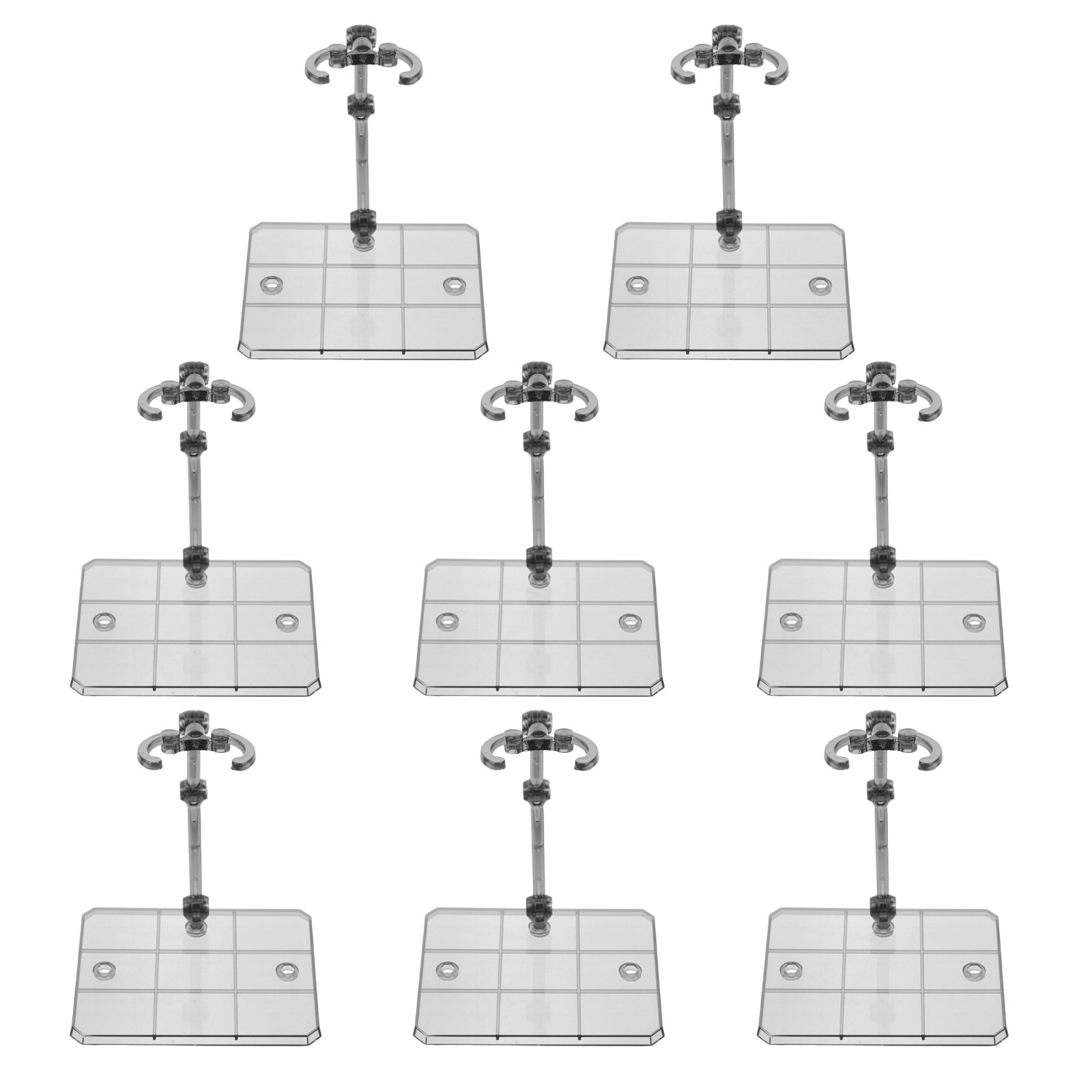 Action Figure Stand - 8Pcs Handheld Figure Support Stand Stable