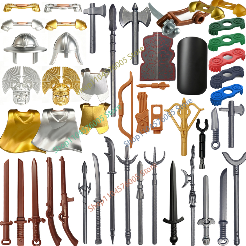 MOC Medieval Weapons Accessori - đánh giá và giá Lego Minifigure Holder