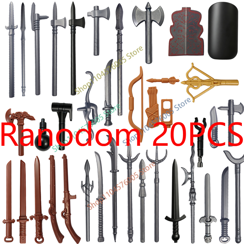 MOC Medieval Weapons Accessori - đánh giá và giá Lego Minifigure Holder