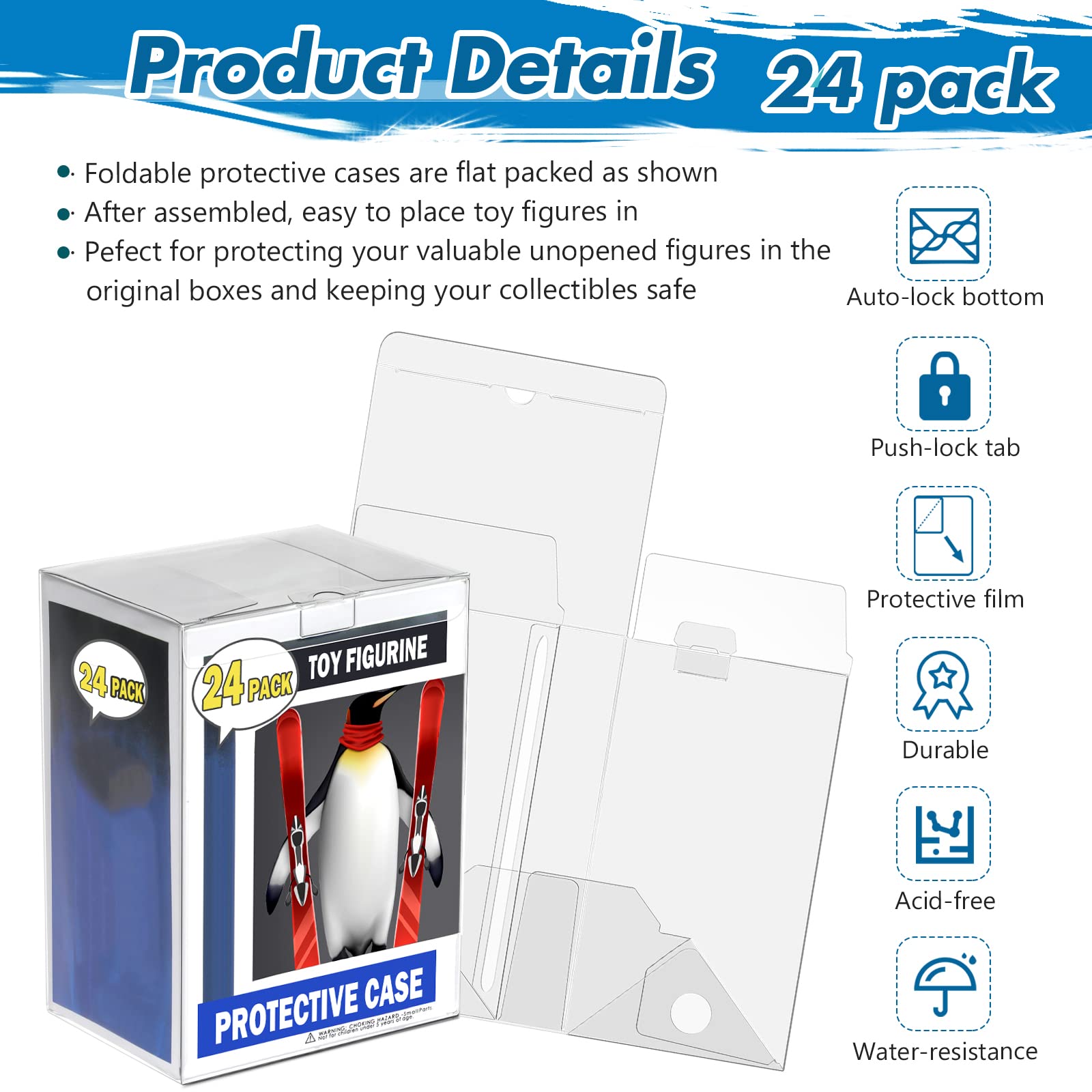 Premium Clear Heavy Duty 0.35/ - đánh giá và giá Funko Pop Protector