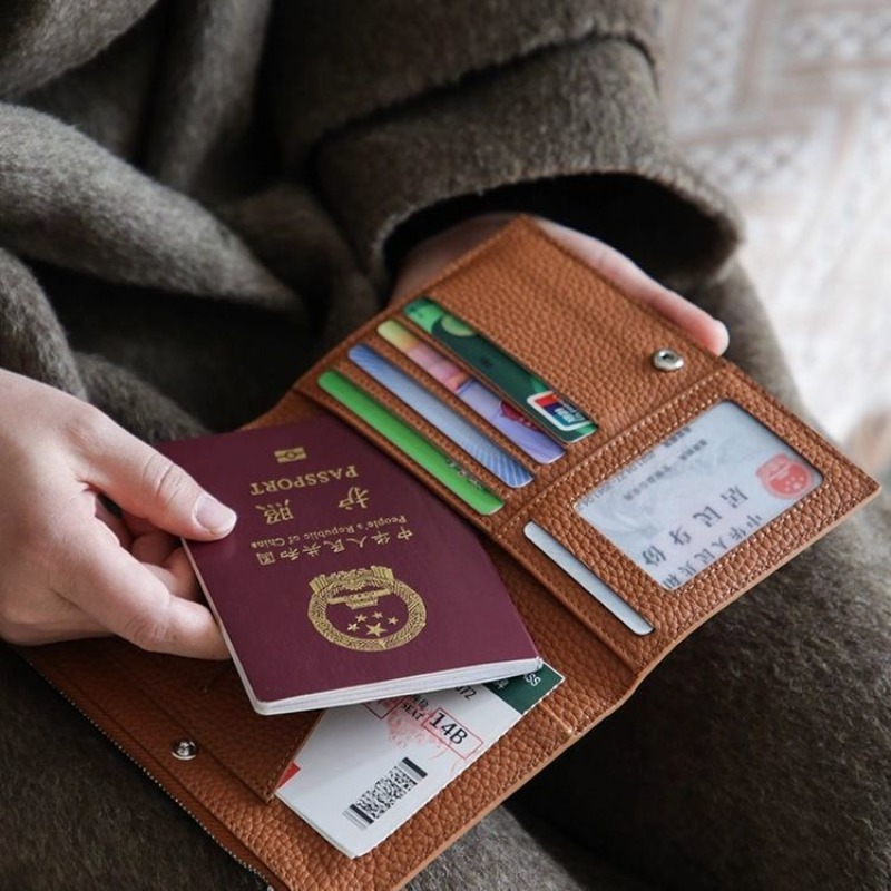 Leather Passport Holder Covers - đánh giá và giá Card Top Loader