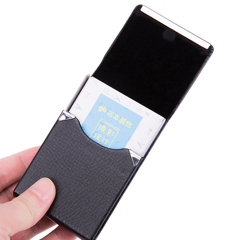 1 PC Business Card Holder Case - đánh giá và giá Card Top Loader