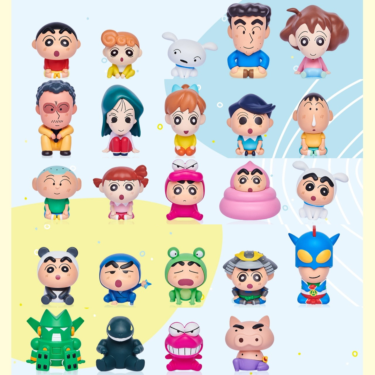 Shinnosuke Nohara Family Figur - đánh giá và giá Capsule Toy Gashapon