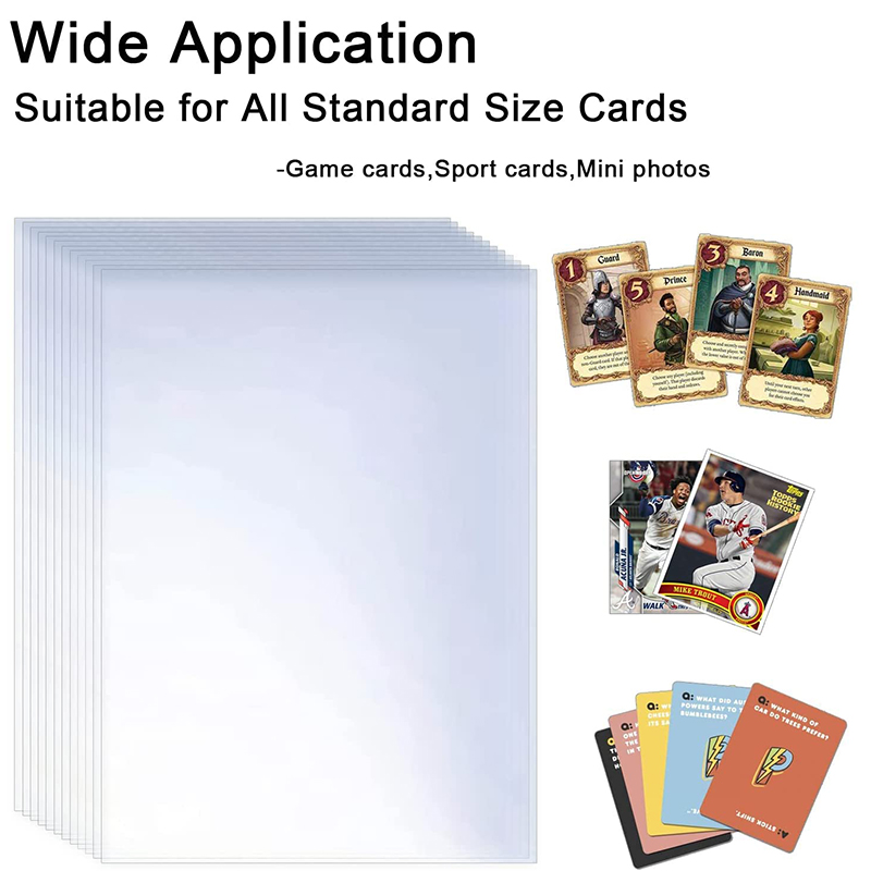200 Pcs Transparent Playing Ca - đánh giá và giá Card Penny Sleeve