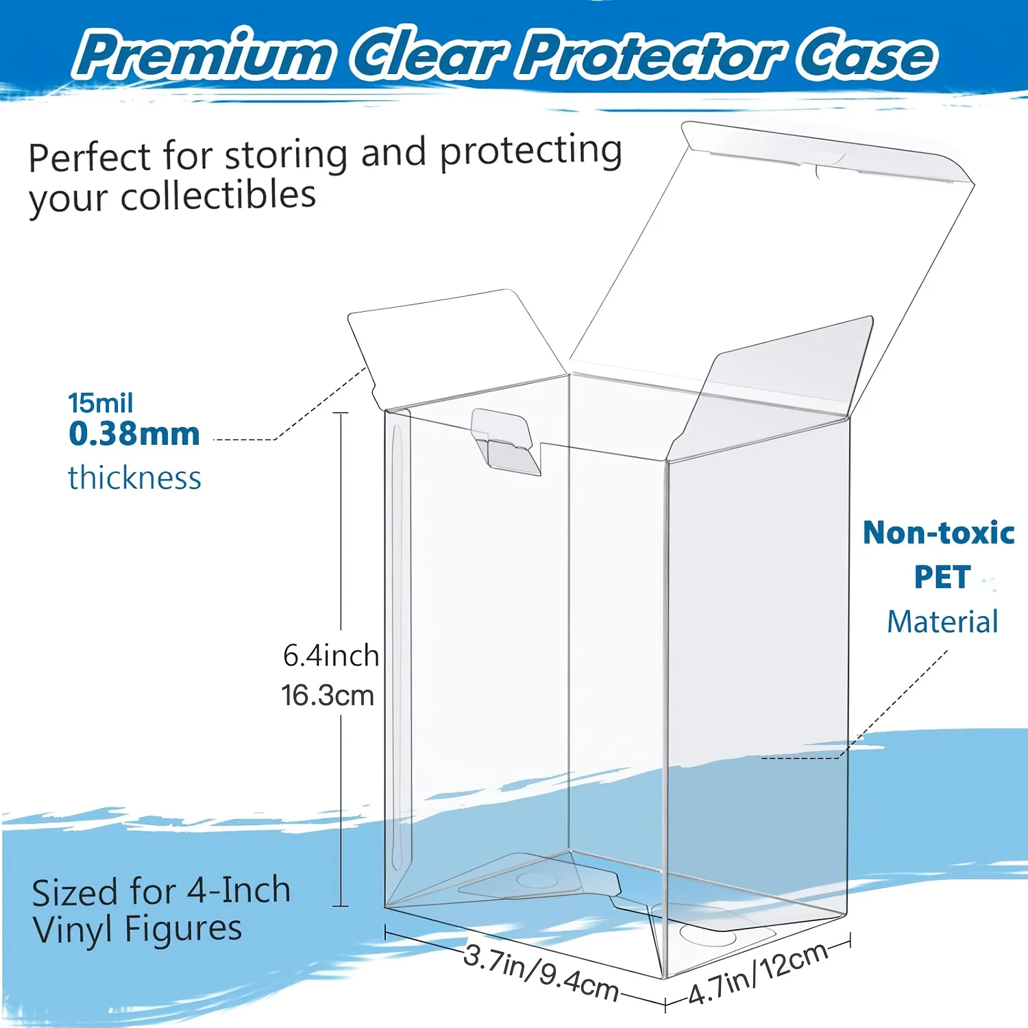 Clear Pop Display Case Compati - đánh giá và giá Pop Display Shelf
