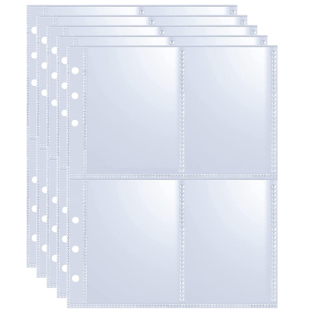 4 Pockets Photo Card Sleeves B - đánh giá và giá Pokemon Binder Card