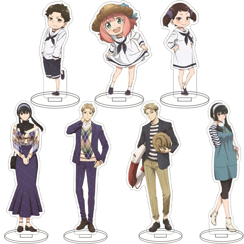 16CM Anime Figure ‌SPY×FAMILY‌ - đánh giá và giá Figma Stand Set