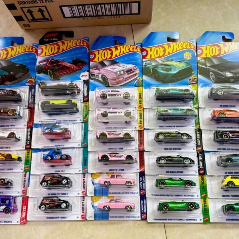 New Hot Wheels 2026 F Case 1/6 - đánh giá và giá Hot Wheels Car Mainline