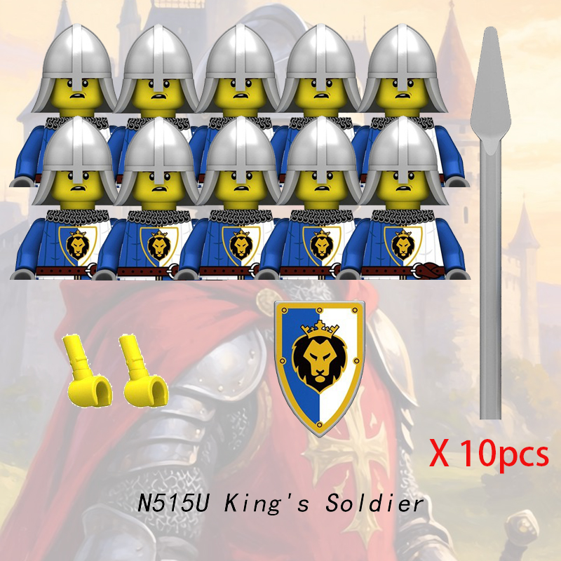 Medieval Castle Knight Minifig - đánh giá và giá Lego Minifigure Holder
