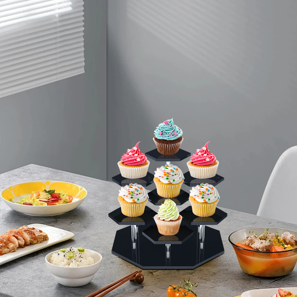 Layered Acrylic Display Stand  - đánh giá và giá Pop Display Shelf