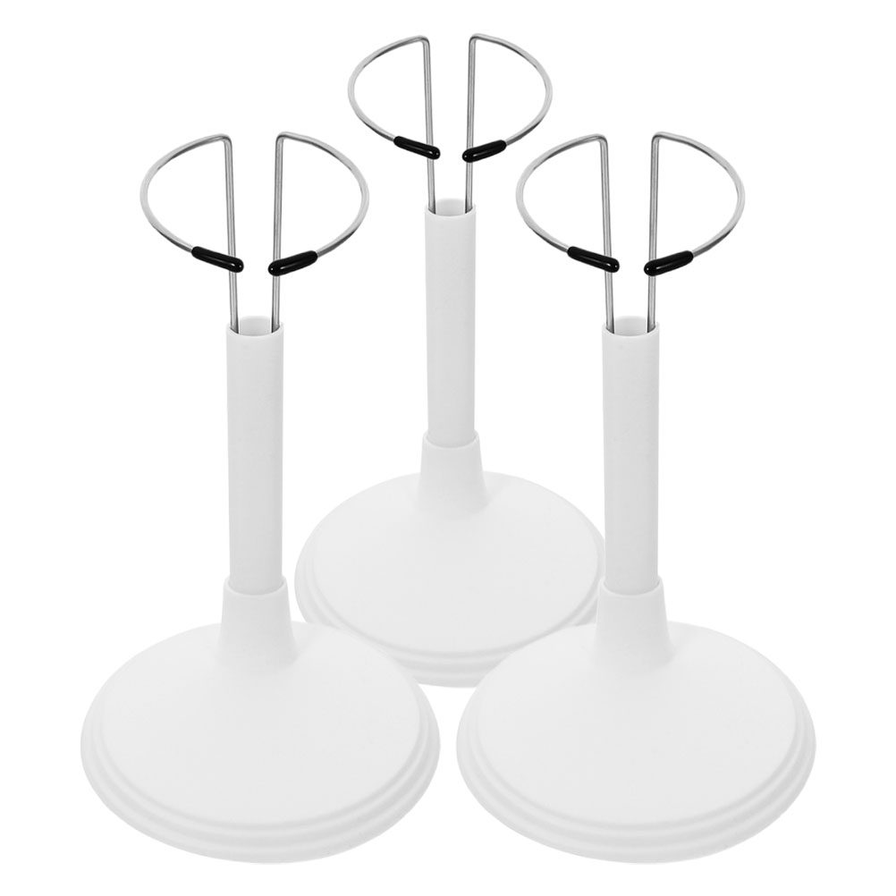 3Pcs White Adjustable Support  - đánh giá và giá Action Figure Stand