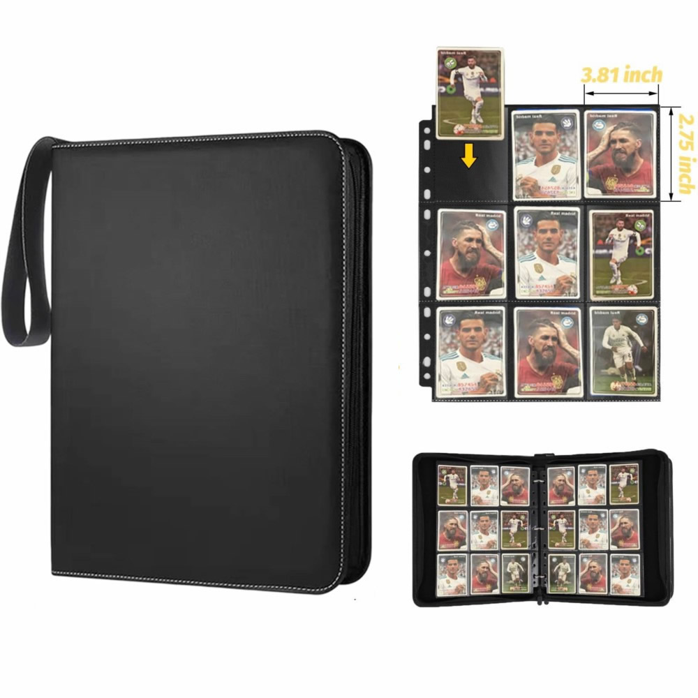 Card Binder 9 Pocket Double Si - đánh giá và giá Trading Card Binder