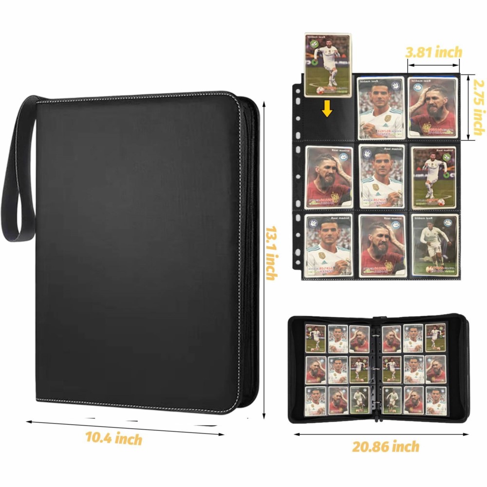 Card Binder 9 Pocket Double Si - đánh giá và giá Trading Card Binder