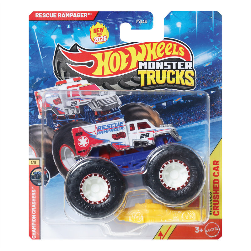 Hot Wheels Car MONSTER TRUCKS  - đánh giá và giá Hot Wheels Car Monster Trucks
