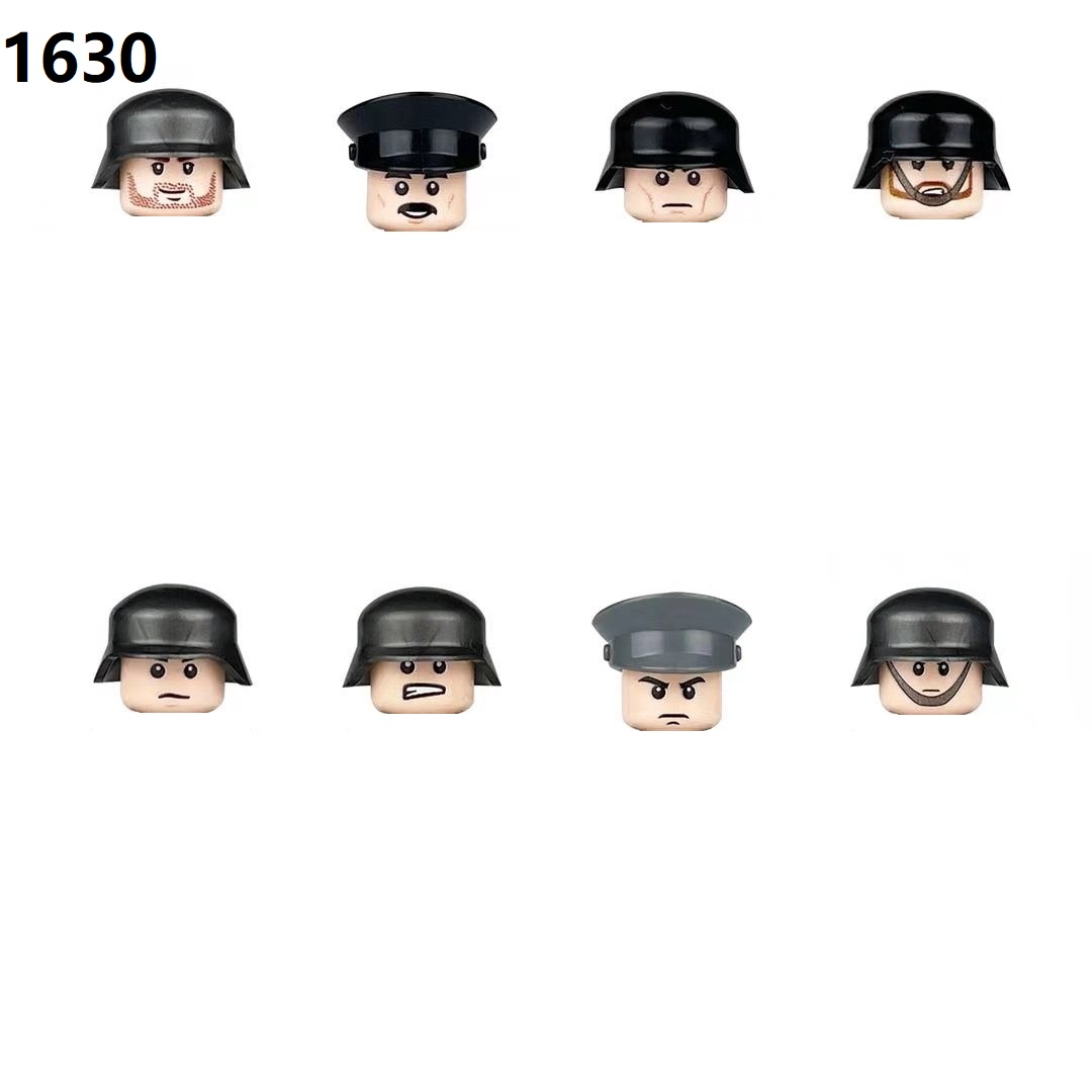 8 Viên Quân Sự Vũ Khí WW2 Đức  - đánh giá và giá Lego Minifigure Holder