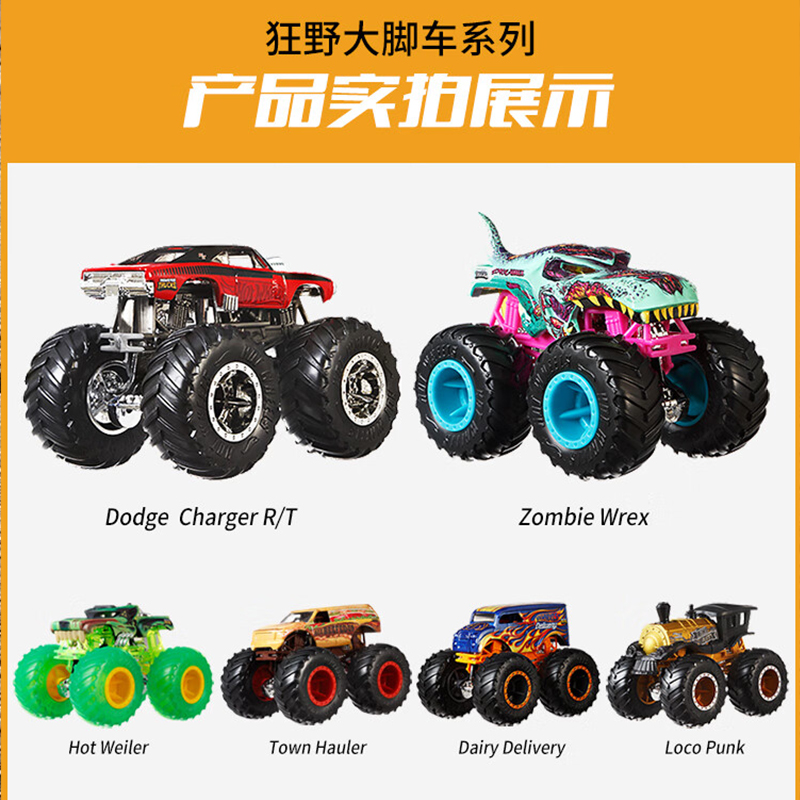Hot Wheels Monster Trucks Toy  - đánh giá và giá Hot Wheels Car Monster Trucks