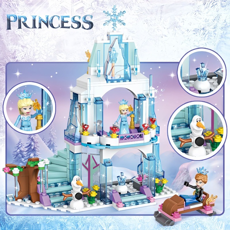 Elsa Ice Castle Building Block - đánh giá và giá Lego Set Technic