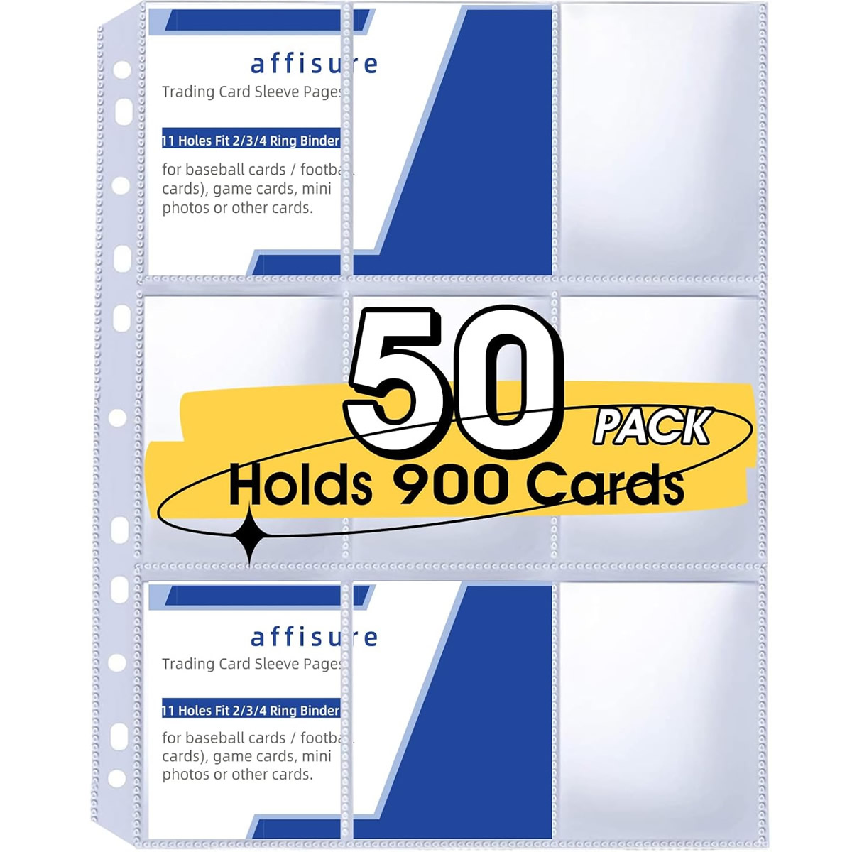 50 Pack 9 Pocket Card Sleeves  - đánh giá và giá Pokemon Binder Card