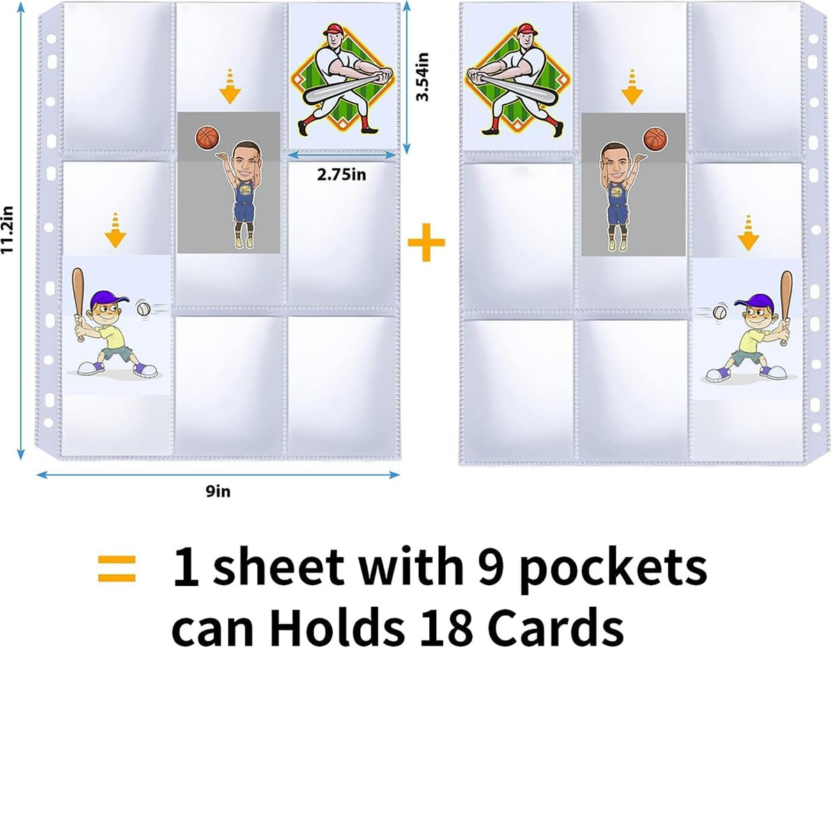 50 Pack 9 Pocket Card Sleeves  - đánh giá và giá Pokemon Binder Card