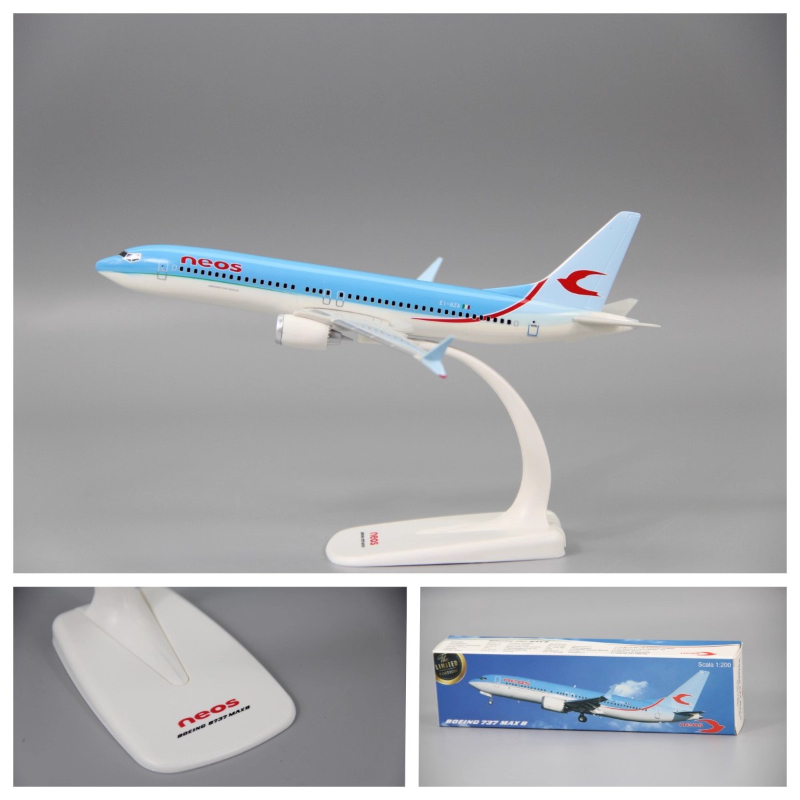 1:200 Scale B737 MAX8 Neos Air - đánh giá và giá Model Airplane Plastic
