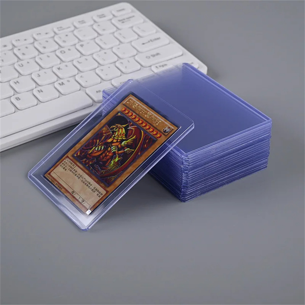 25Pcs PVC Hard Plastic Card Sl - đánh giá và giá Card Top Loader
