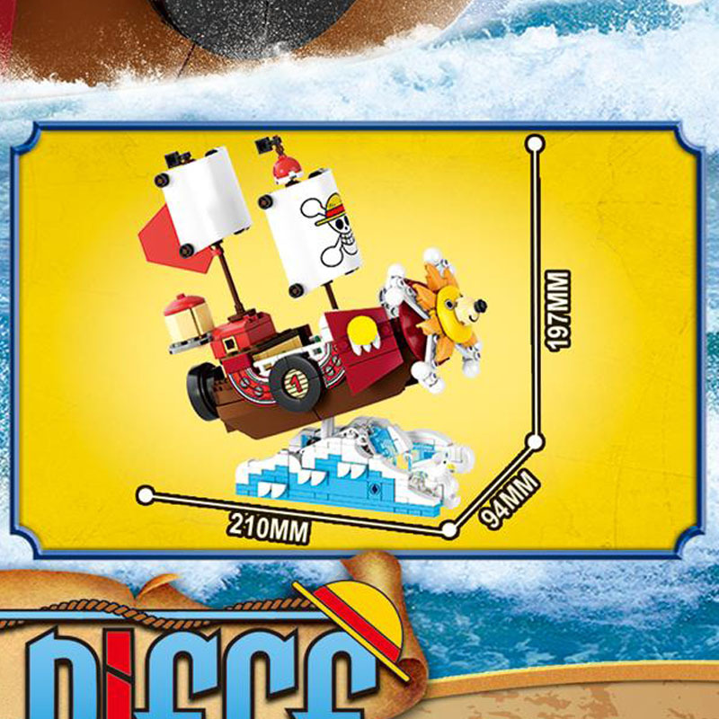 In Stock One Piece Pirate Ship - đánh giá và giá Lego Set Technic