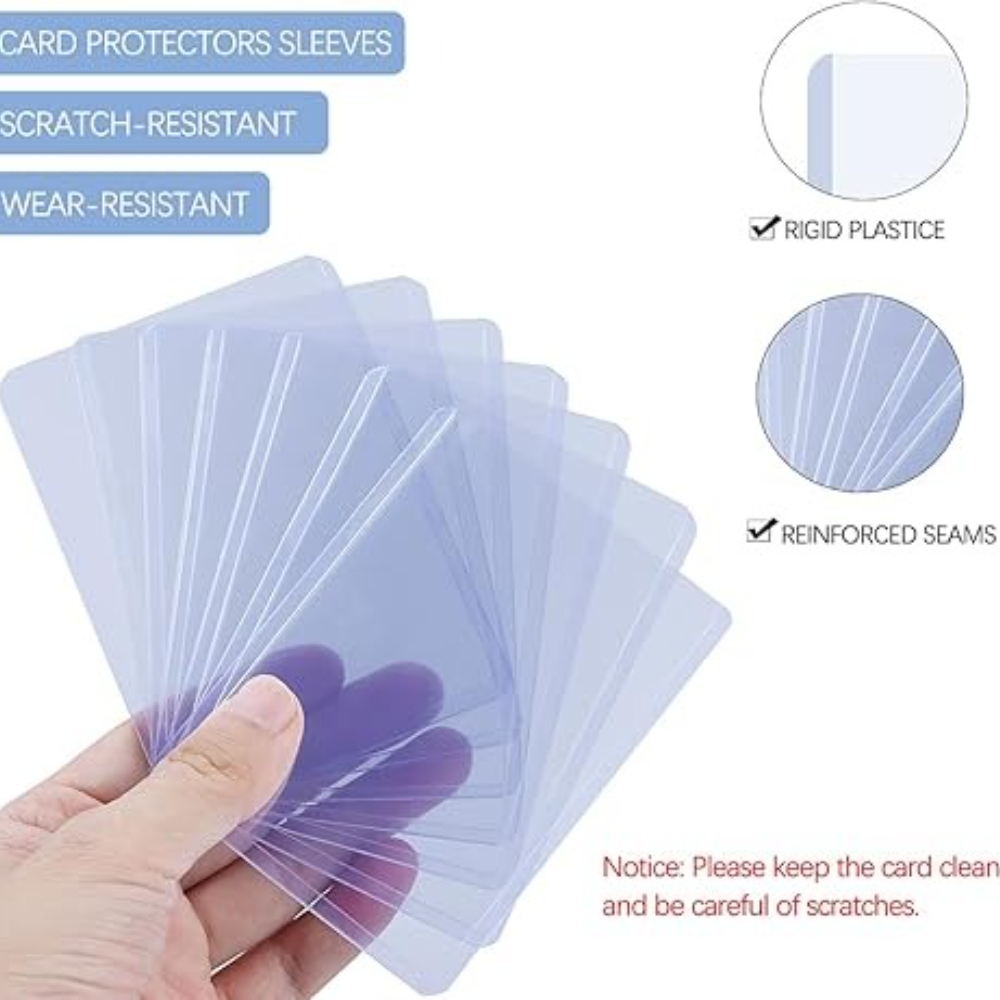1-200Pcs 35PT Transparent Card - đánh giá và giá Card Penny Sleeve