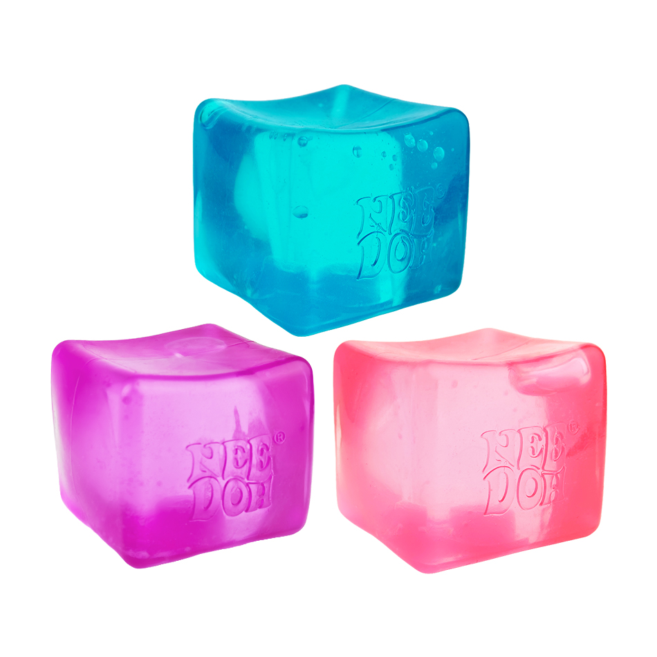 Needoh Nice Cube Stress Reliev - đánh giá và giá Fidget Cube Original